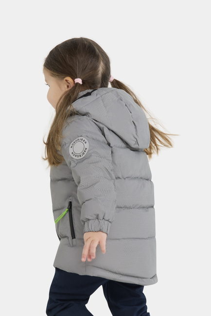 Nordbjørn Saturnus Reflekterende Vinterjakke, Camo Silver