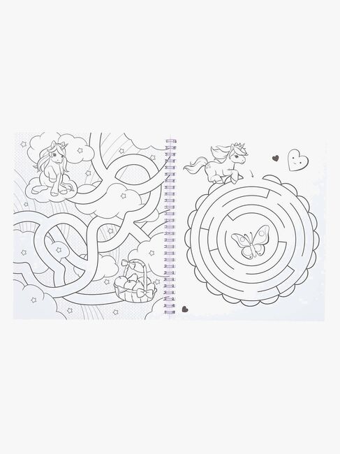 Ylvi Fargeleggingsbok med Paljetter