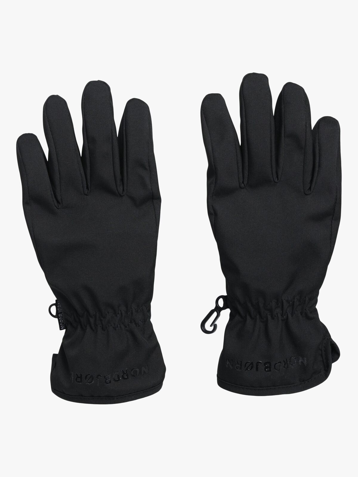 Nordbjørn Talvik Softshell Hanske, Black