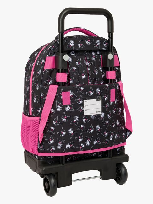 Hello Kitty Kuromi  Kompakt Koffert 33L, Rosa/svart