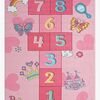 Happy Kids Gulvteppe 120x160, Rosa
