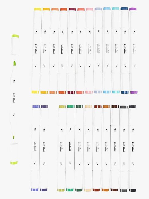 Creativ Company Alkoholbaserte Illustrasjonstusjer Farge 24st