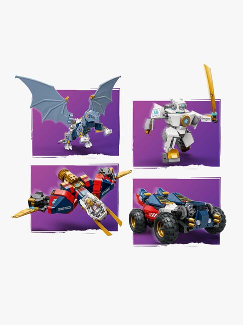LEGO Ninjago 71834 Zanes ultra-kombinasjonsrobot