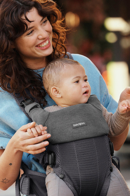 BabyBjörn Smekke til Harmony Bæresele Jersey, Mørkegrå