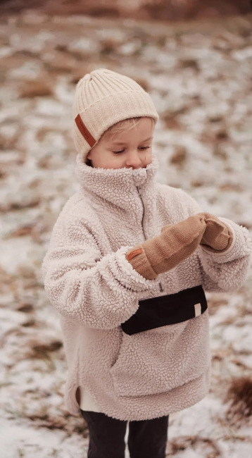 BabyMocs  Strikkede Votter, Caramel