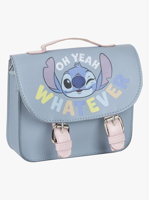 Disney Stitch Satchel Skulderveske, Lyseblå