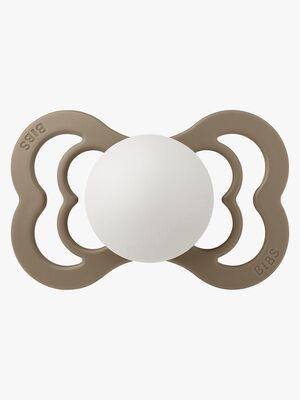 BIBS Supreme Smokk Silikon Str. 2, Dark Oak Glow