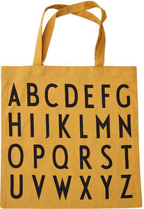 Design Letters Favourite Tøypose ABC, Mustard