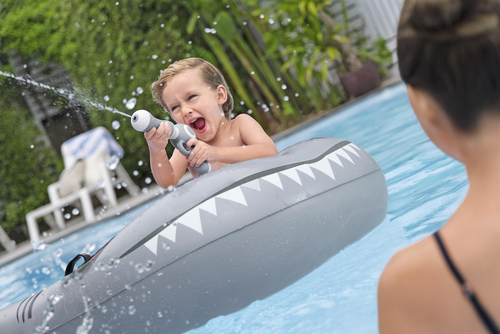 Bestway Oppblåsbar Oppblåsbar Flåte Sharkventure