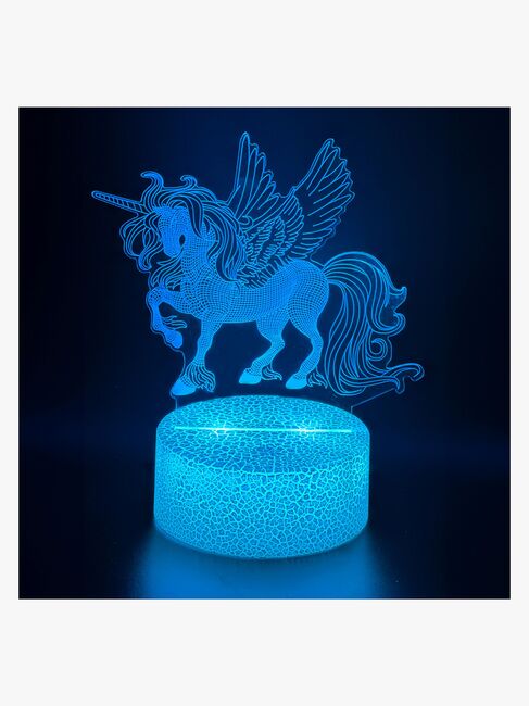 Powerpal 3D-Nattlampe, Enhjørning