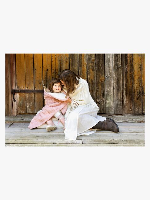 Vinter & Bloom Teppe Cuddly, Dusty Rose