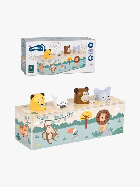 Small Foot Safari Pop-up-leke Dyr med Lyd