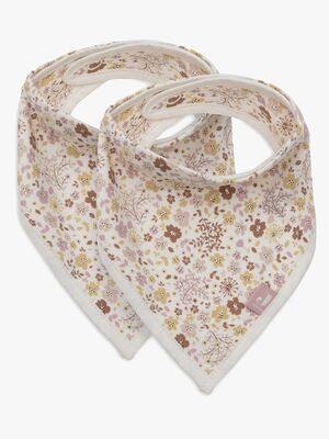 Jollein Bandana Tøysmekke 2-Pakk, Flower Fairies