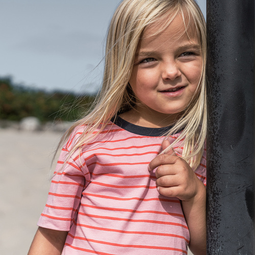 Didriksons Mynta T-skjorte, Le Rand Multi Rouge