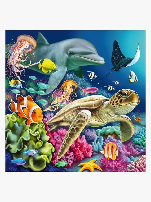 Ravensburger Puslespill Under Water 3x49 Brikker