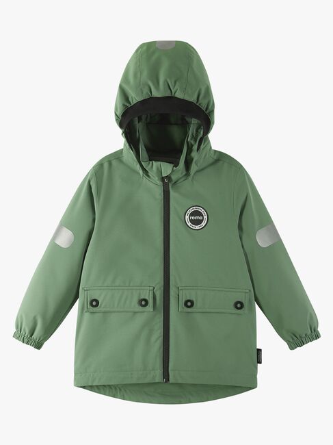 Reimatec Symppis  Polstret Skalljakke, Green Clay