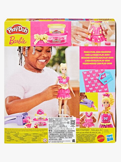 Play-Doh Barbie Modelleire med Dukke Volanger & Sløyfer