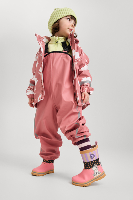 Reima Mummitrollet  Magiske Gummistøvler, Sunset Pink