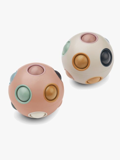 LIEWOOD Solene Puslespill Ball 2-pack, Rosa