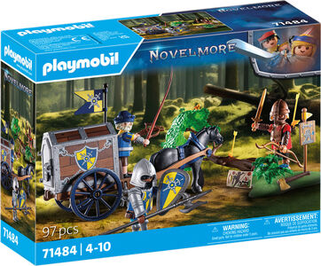 Playmobil 71484 Novelmore Byggesett Transportran