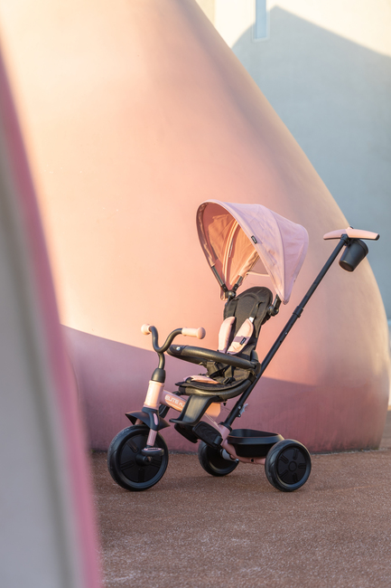 QPlay Elite Platinum Trehjulssykkel, Rosa