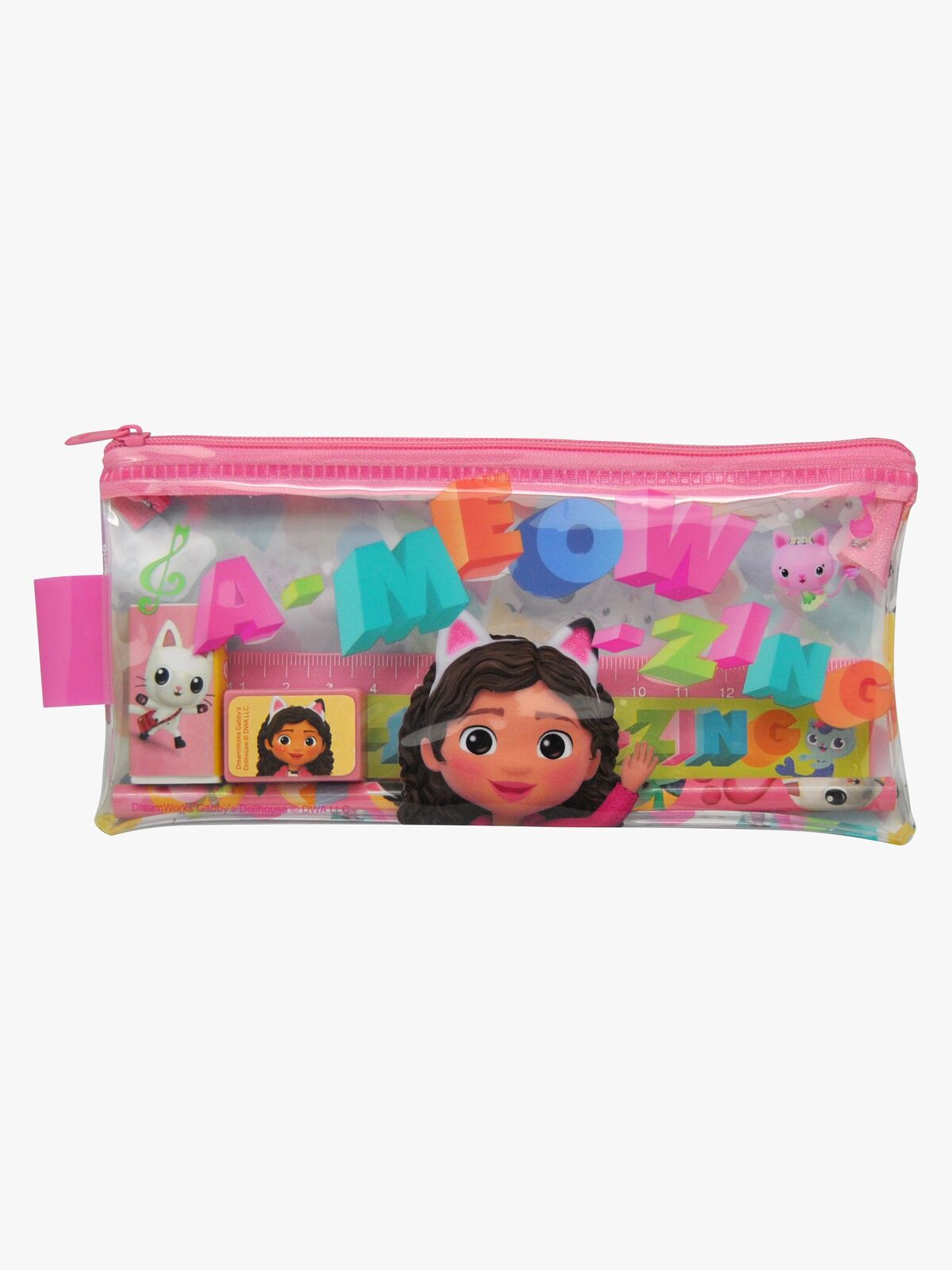 Gabby's Dollhouse Pennal med Skrivesett, Flerfarget