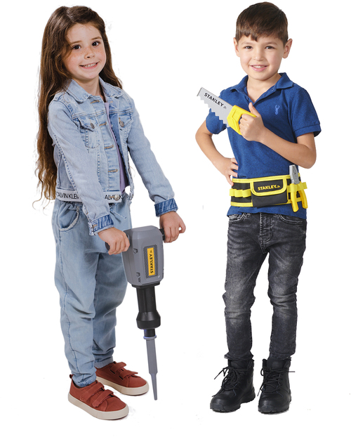 Stanley Jr. Byggesett med Trykkluftbor