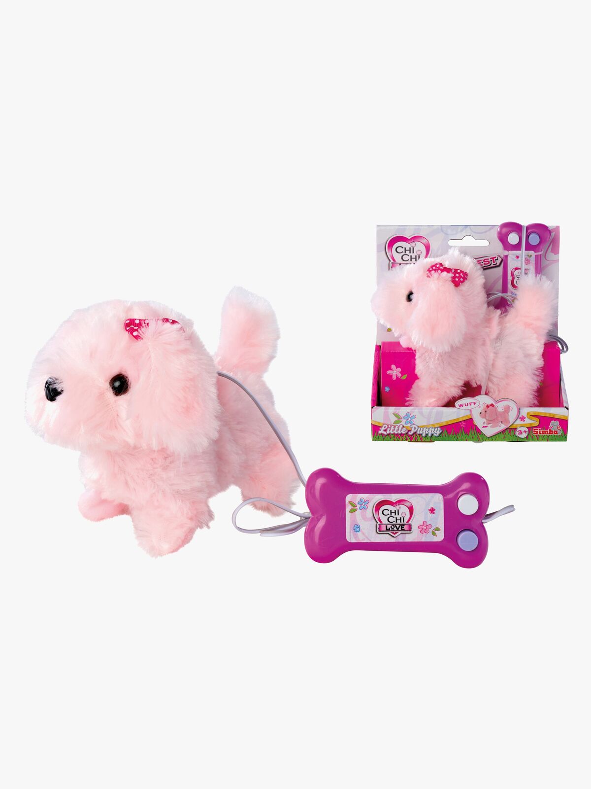 ChiChi LOVE Gående Hundevalp med Fjernkontroll
