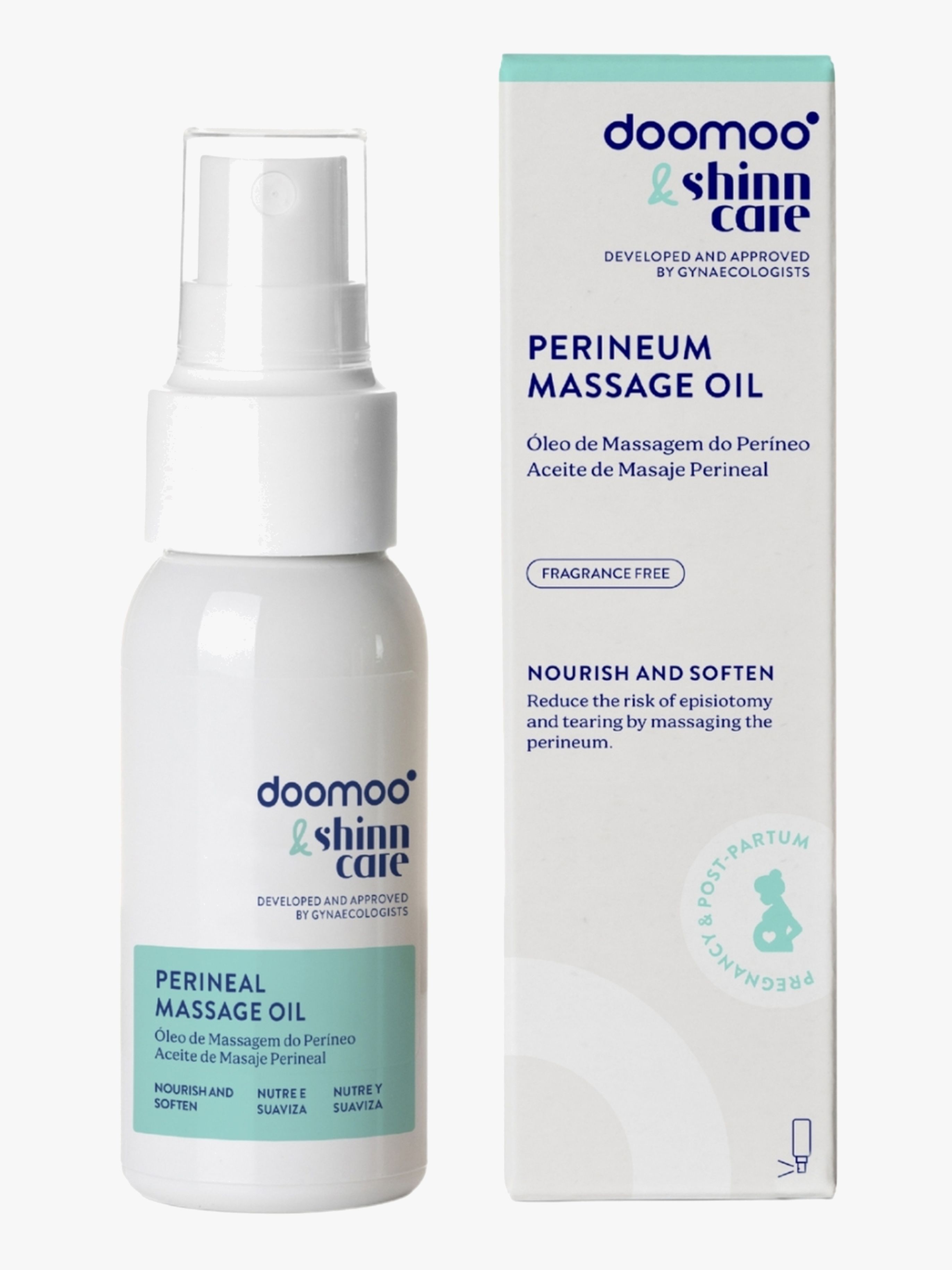 Doomoo ShinnCare Pleiende Svangerskapsolje 100 ml - Kroppspleie