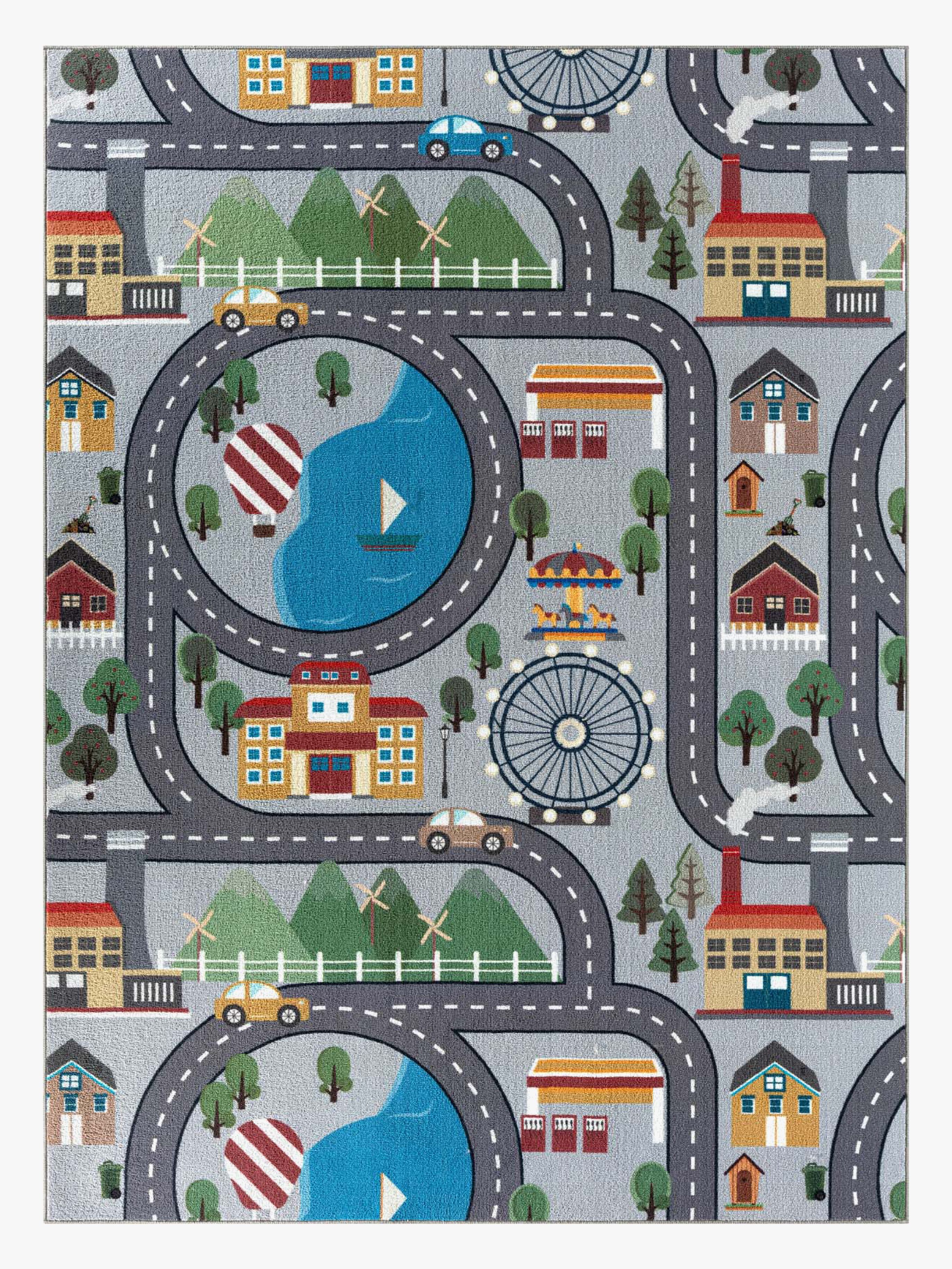 KMCarpets Veiteppe 120x160 cm, Grå - Gulvtepper