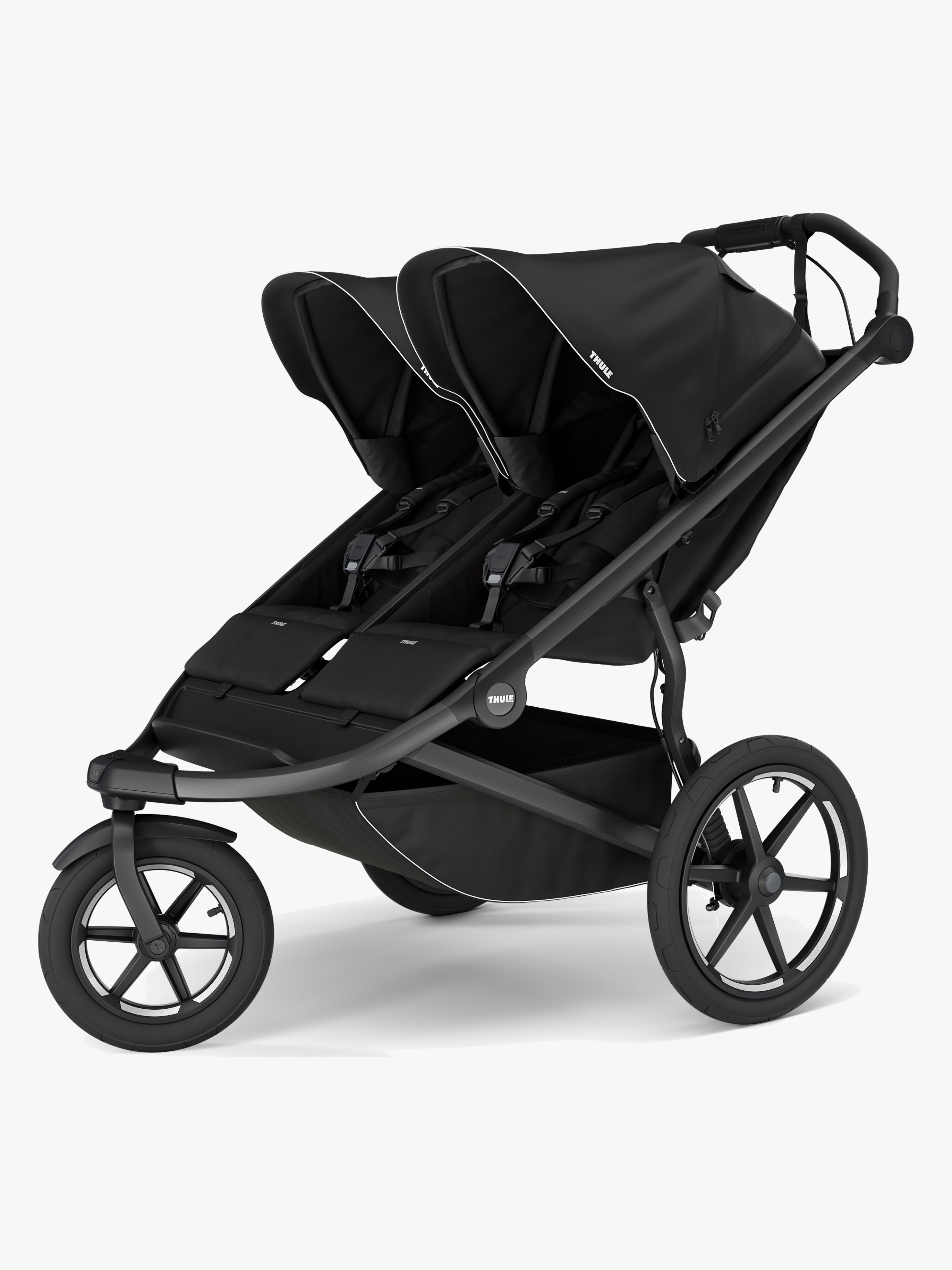 Thule Urban Glide 3 Terrengvogn, Double Black - Dobbelvogn - Aluminium