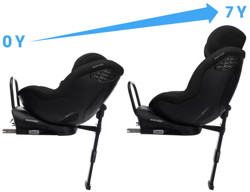 Maxi-Cosi Mobifix Pro Bakovervendt Bilstol, Authentic Black