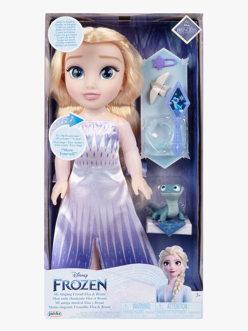 Disney Frozen Elsa Dukke Snødronning Sing-a-long 38cm