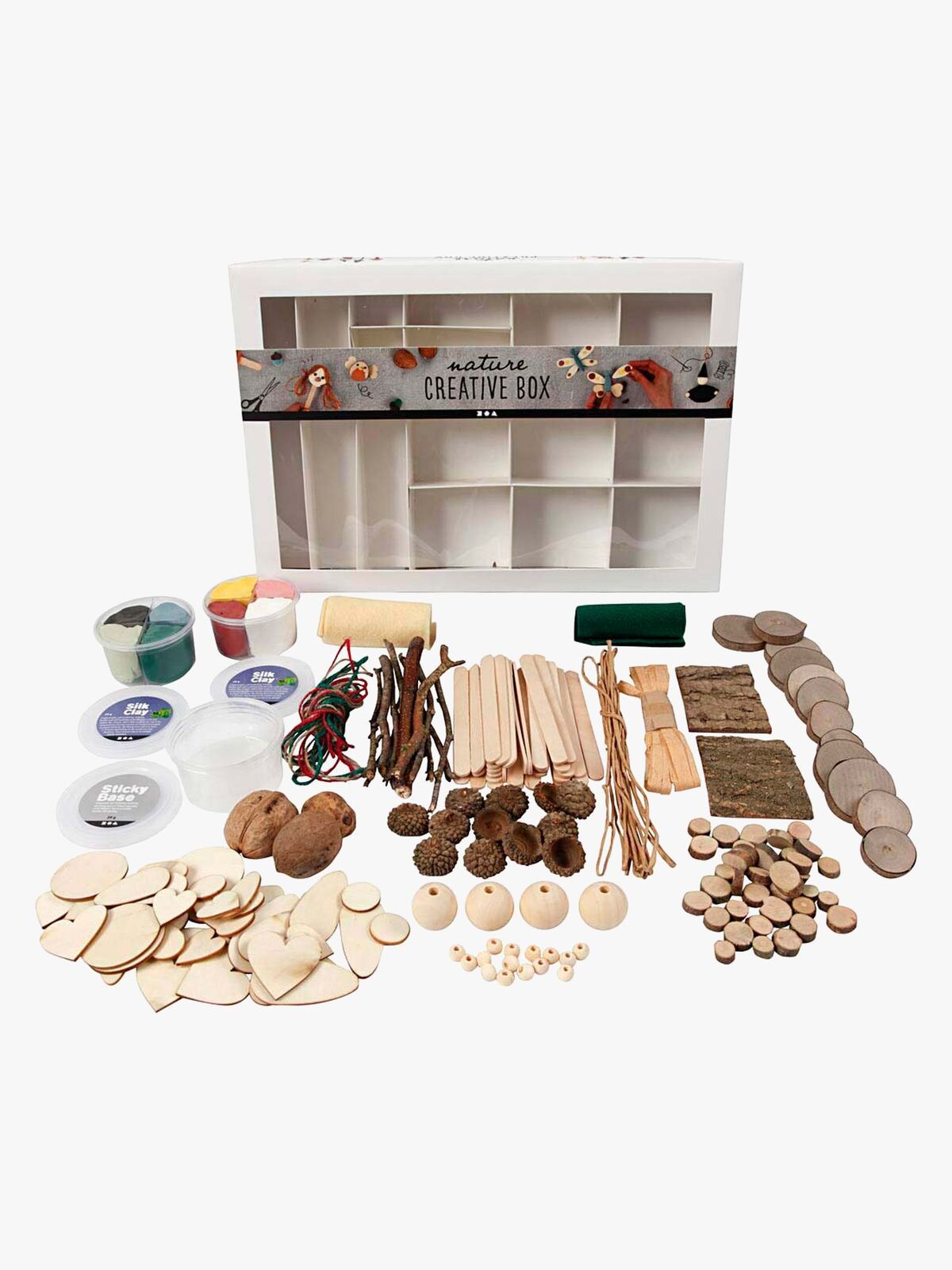 Creativ Company Kreativ Eske Hobbysett Natur