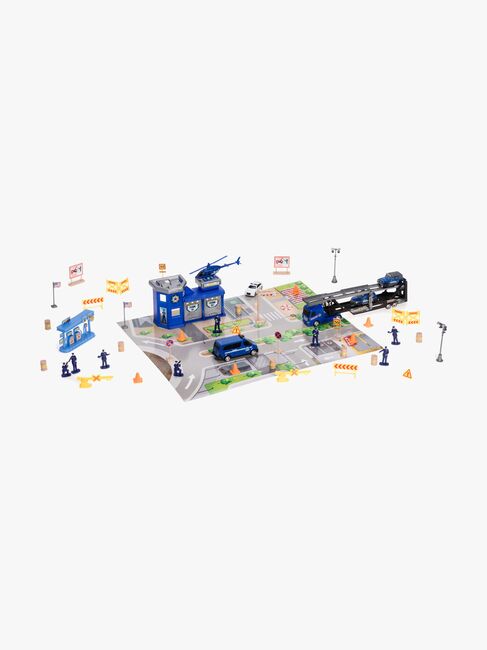 Alex's Garage Politistasjon Lekesett 50 Deler