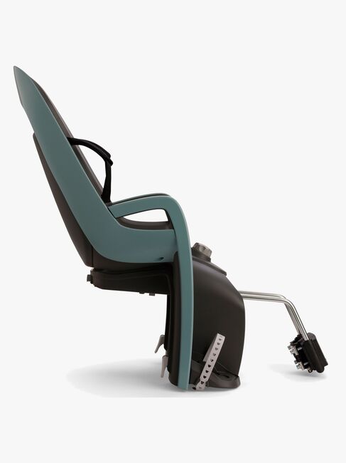 Hamax CARESS Sykkelsete med Låsbart Rammefeste, Green/Black