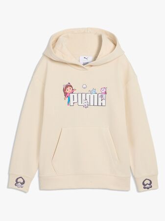 Puma Gabby's Dollhouse  Avslappet Hettegenser, Hvit