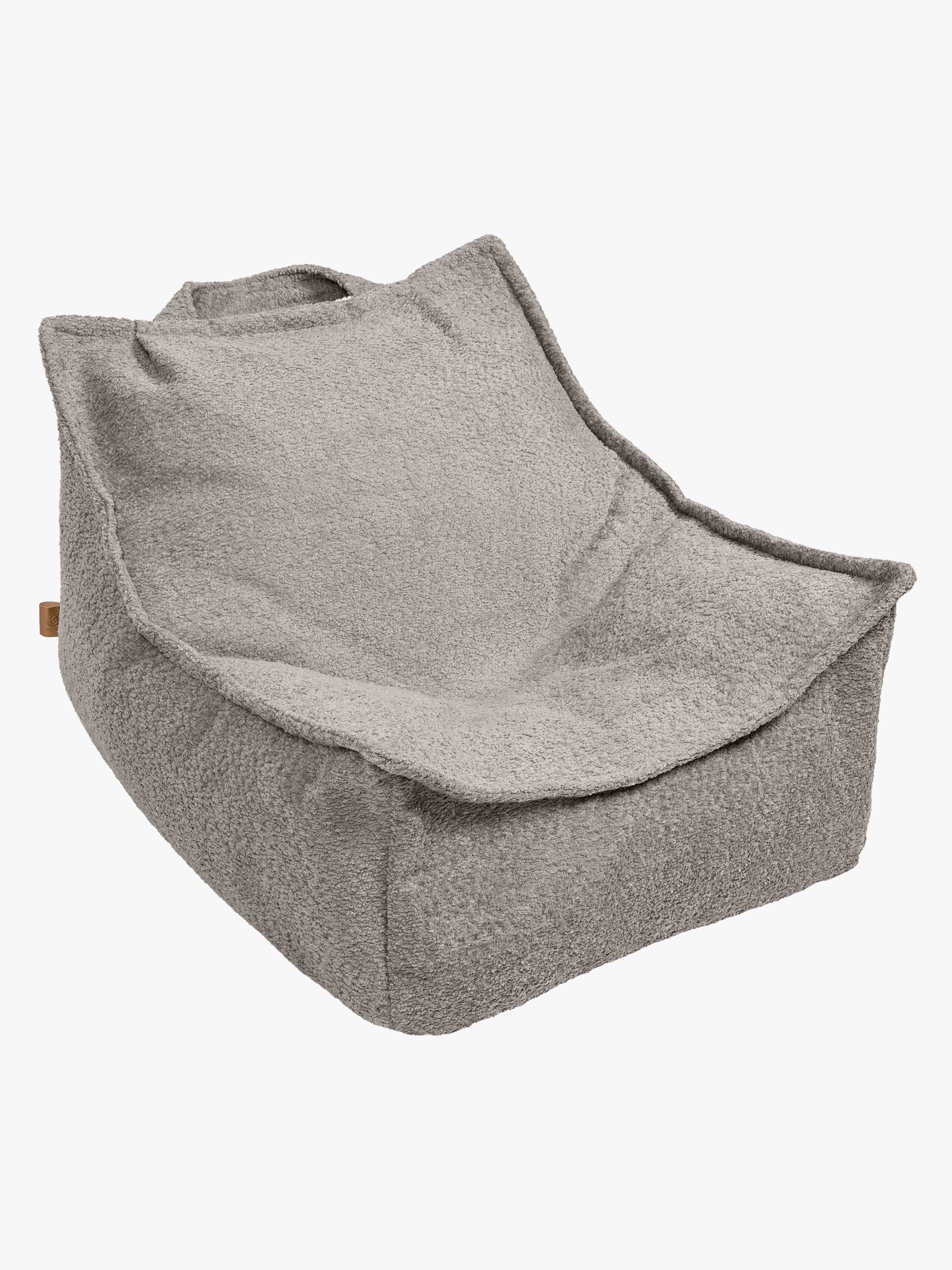 Meowbaby Boucle Saccosekk, Tan Beige - Sittemøbler - 100% Polyester
