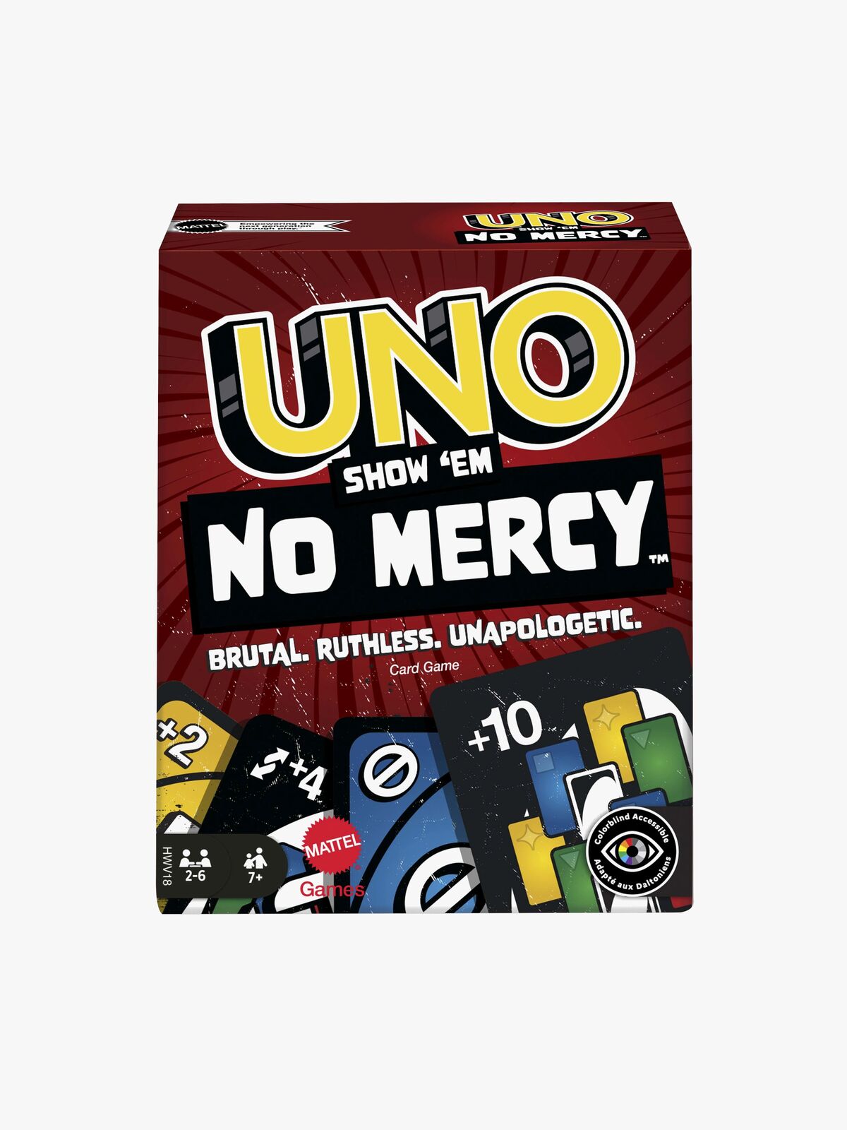 UNO Show 'em No Mercy Brettspill