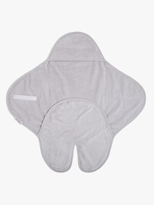 Baby's Only Hooded Baby Teppe med Føtter Cozy, Dusty Grey