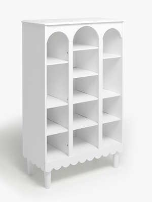 Alice & Fox Dune  Dekorativ Bokhylle, White