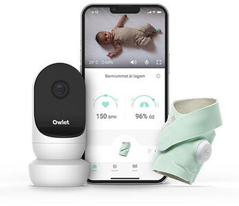 Owlet Duo Babycall med Cam 2, Mint