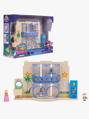 Super Mario Galaxy Movie Lekesett Gateway Galaxy Diorama