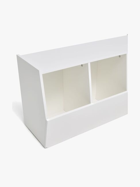 Alice & Fox LEAH Oppbevaringsbenk, Hvit