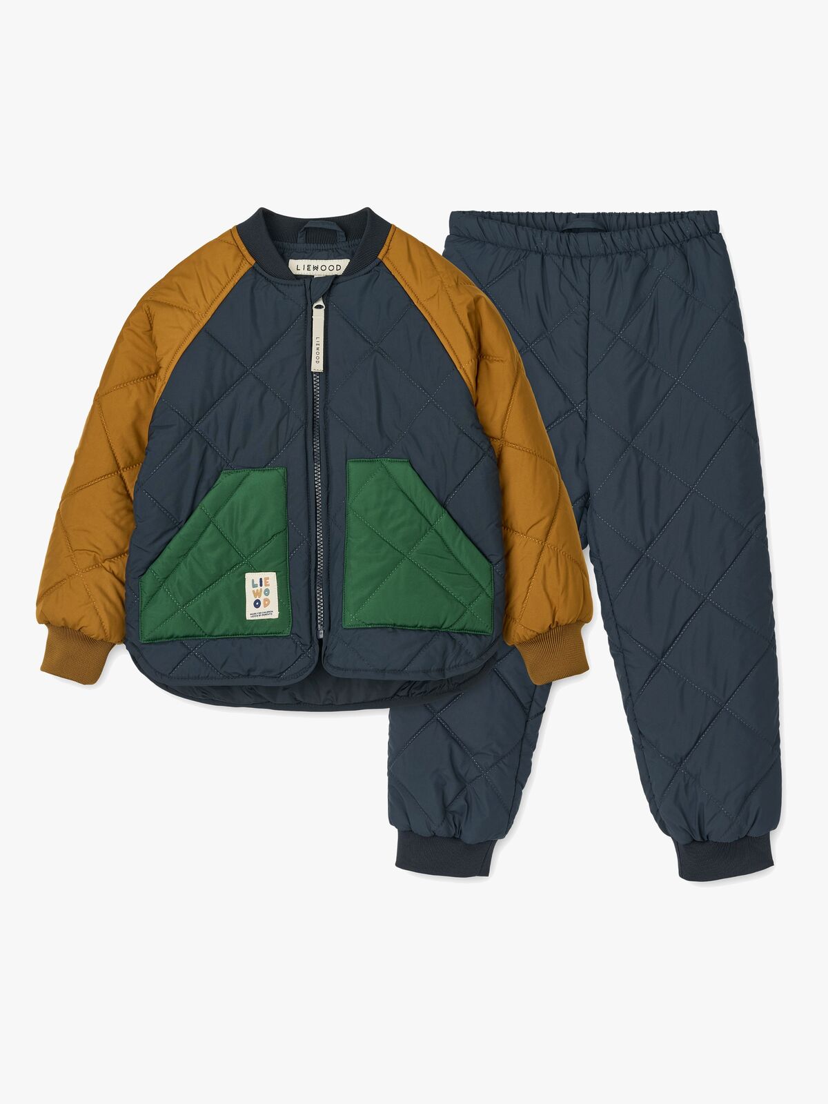 LIEWOOD Zella Termosett, Classic Navy Multi Mix