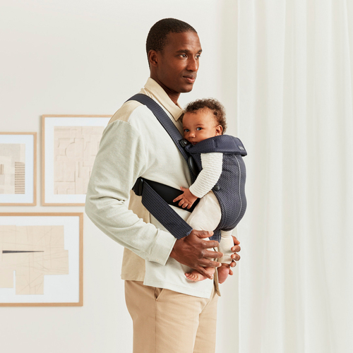 BabyBjörn Mini Bæresele 3D Mesh, Anthracite