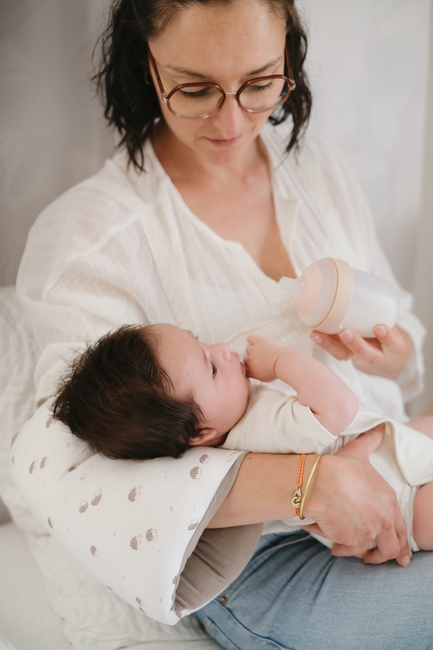 Tinéo Armpuff for Amming, Hvit/Beige