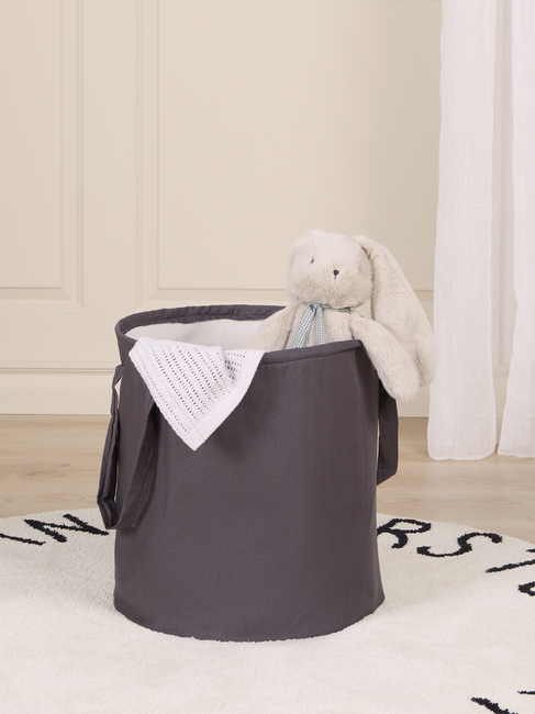 Alice & Fox ABLE Oppbevaringskurv, Grey Linen