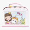 Barbo Toys Lillie & Ellie Koffert med Gulvpuslespill 24 Brikker