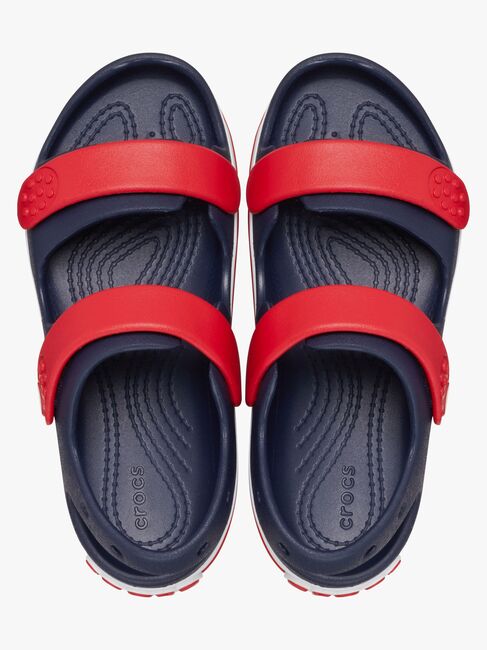 Crocs Crocband Cruiser Sandaler, Navy/Varsity Red